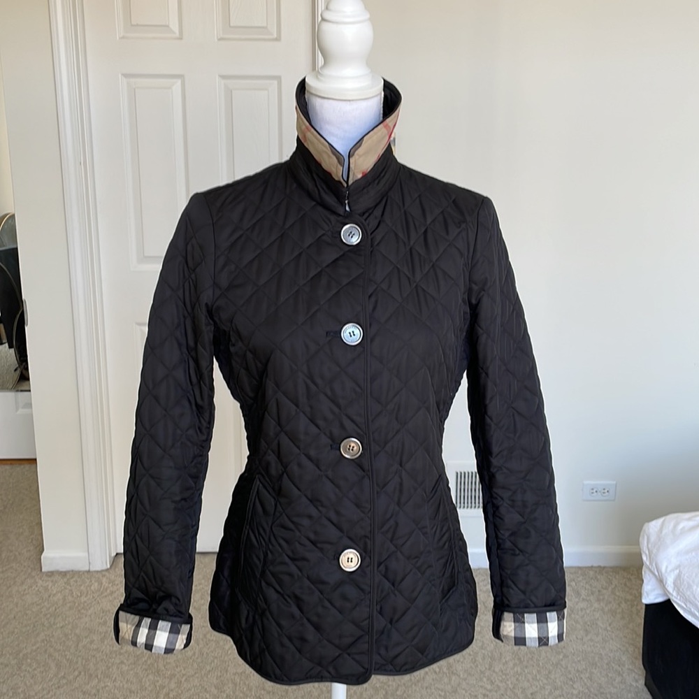 Burberry Brit - Diamond Quilted Jacket - US SMALL